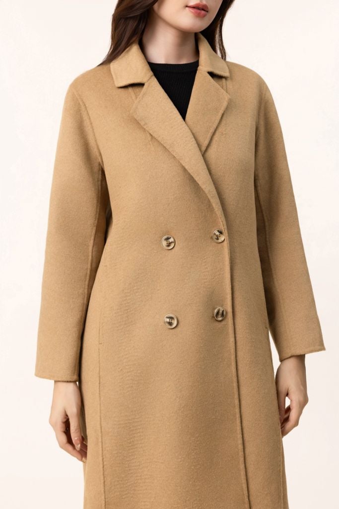  MĂNG TÔ DẠ NÂU AK68052 