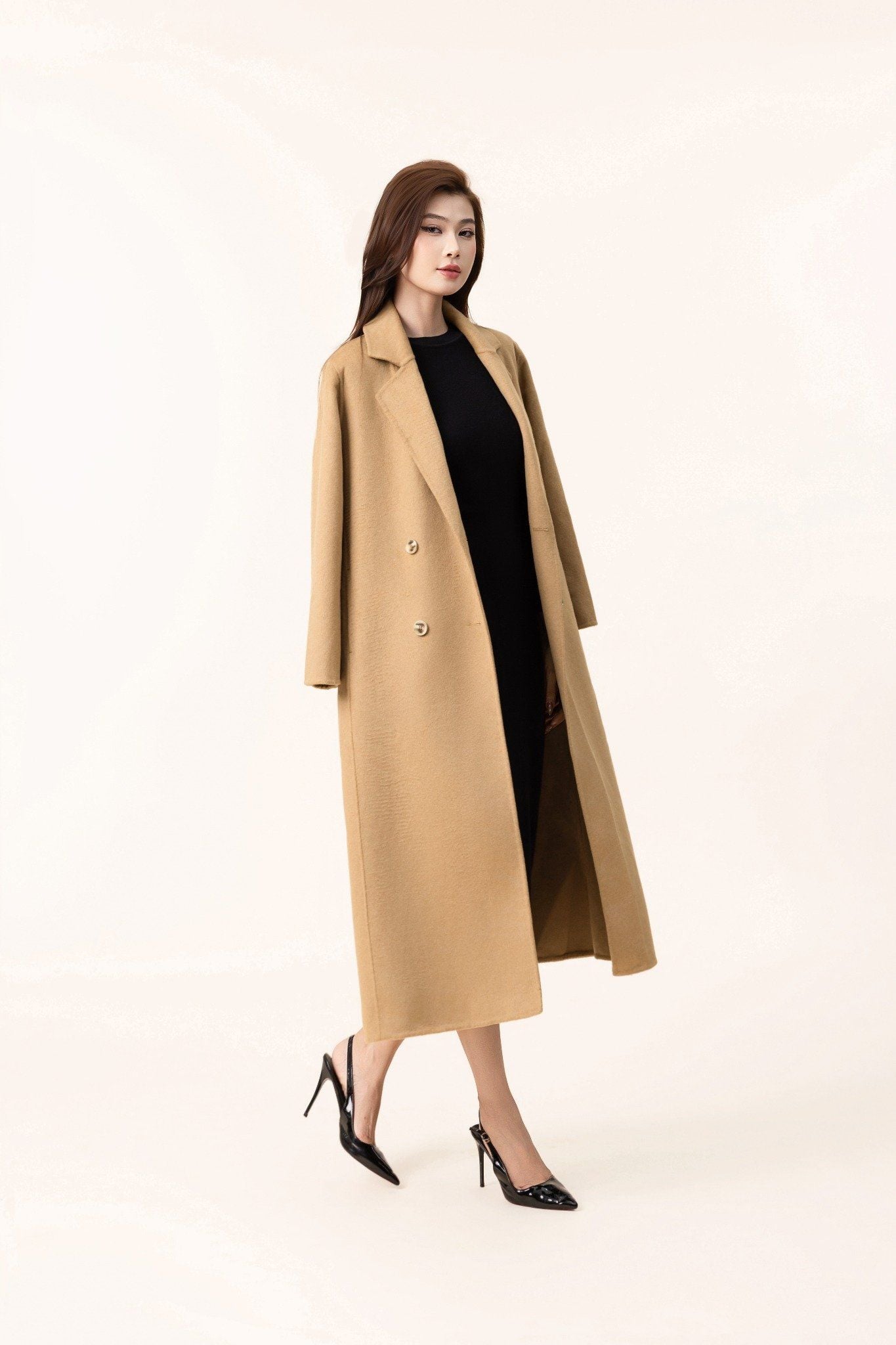 MĂNG TÔ DẠ NÂU AK68052