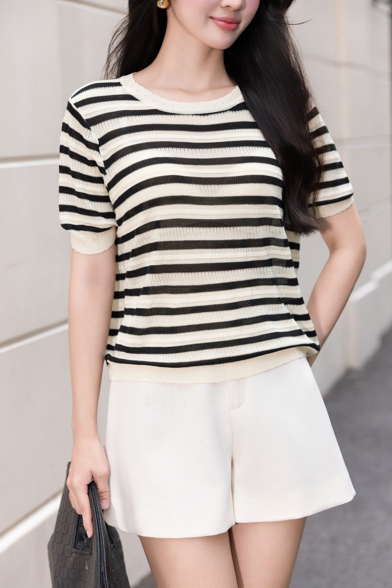 ÁO LEN KẺ AL62052