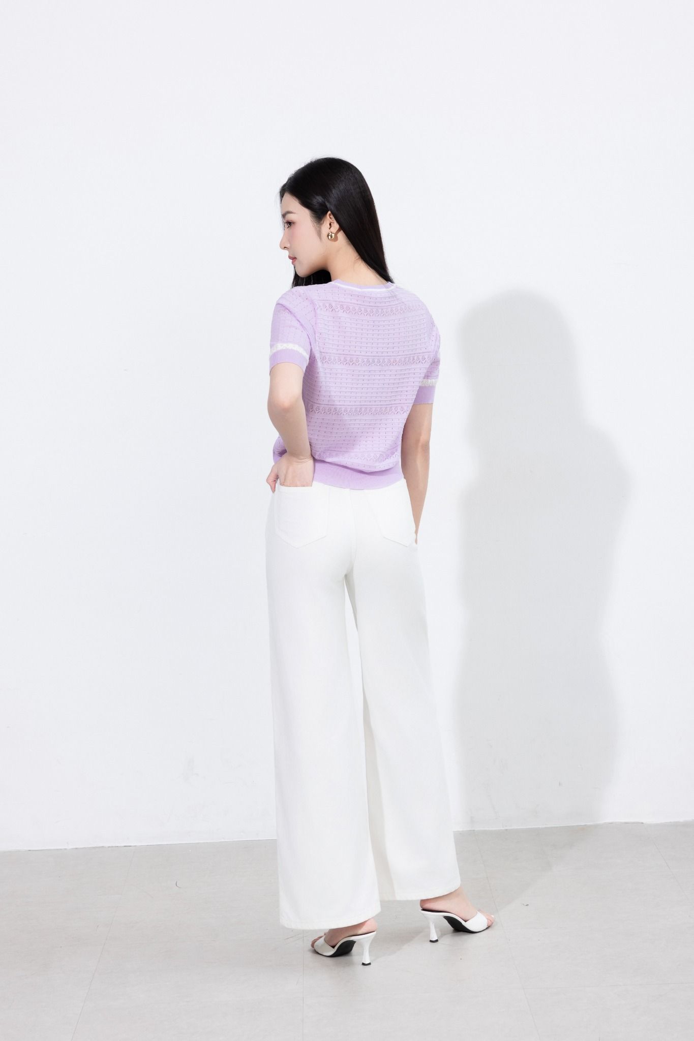 QUẦN JEANS TRẮNG Q67022