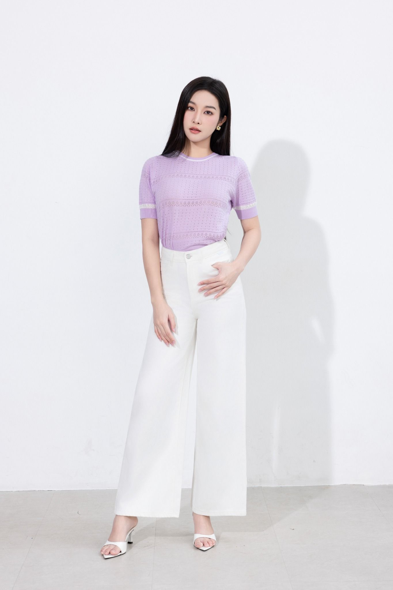 QUẦN JEANS TRẮNG Q67022