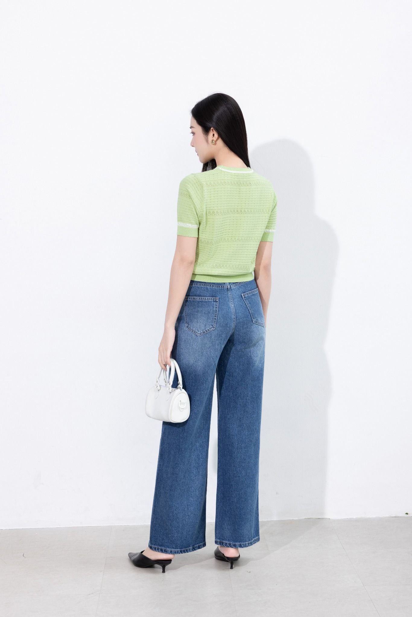 QUẦN JEANS ỐNG SUÔNG Q67032