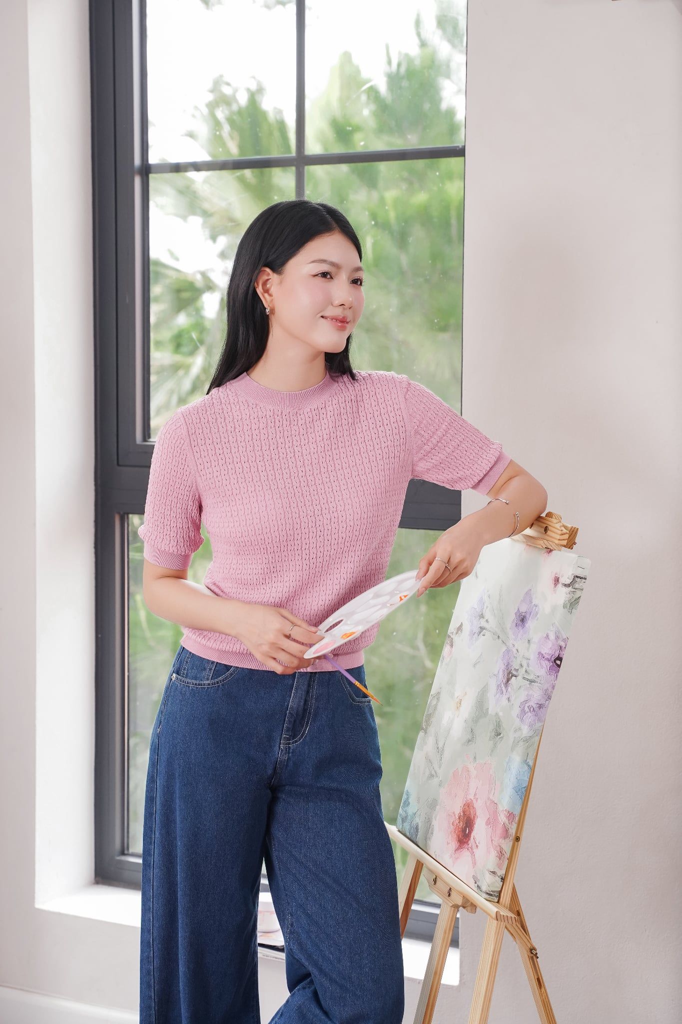 QUẦN JEANS XANH ĐẬM Q67102