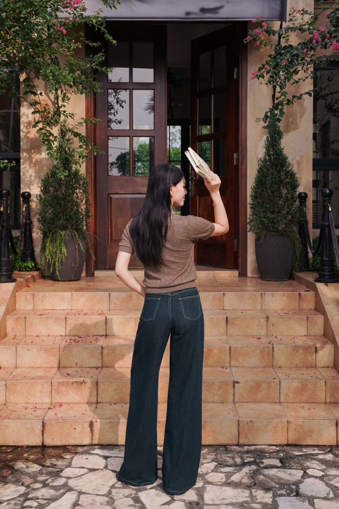 QUẦN JEANS ỐNG SUÔNG Q67112 