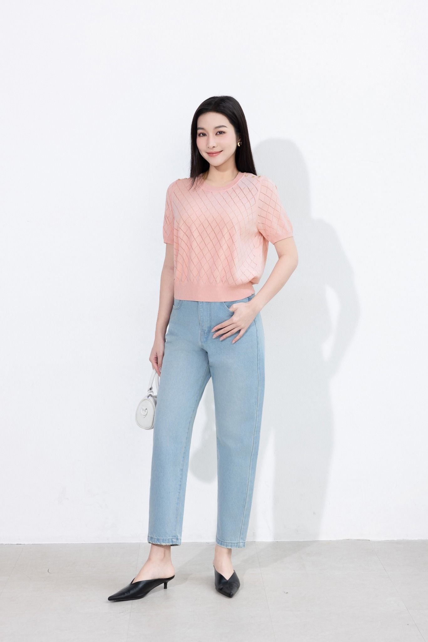 QUẦN JEANS ỐNG ĐỨNG Q67012