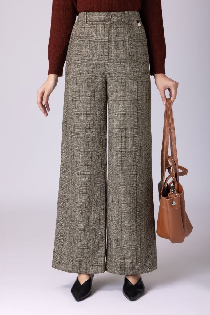  QUẦN SUÔNG KẺ Q07572 