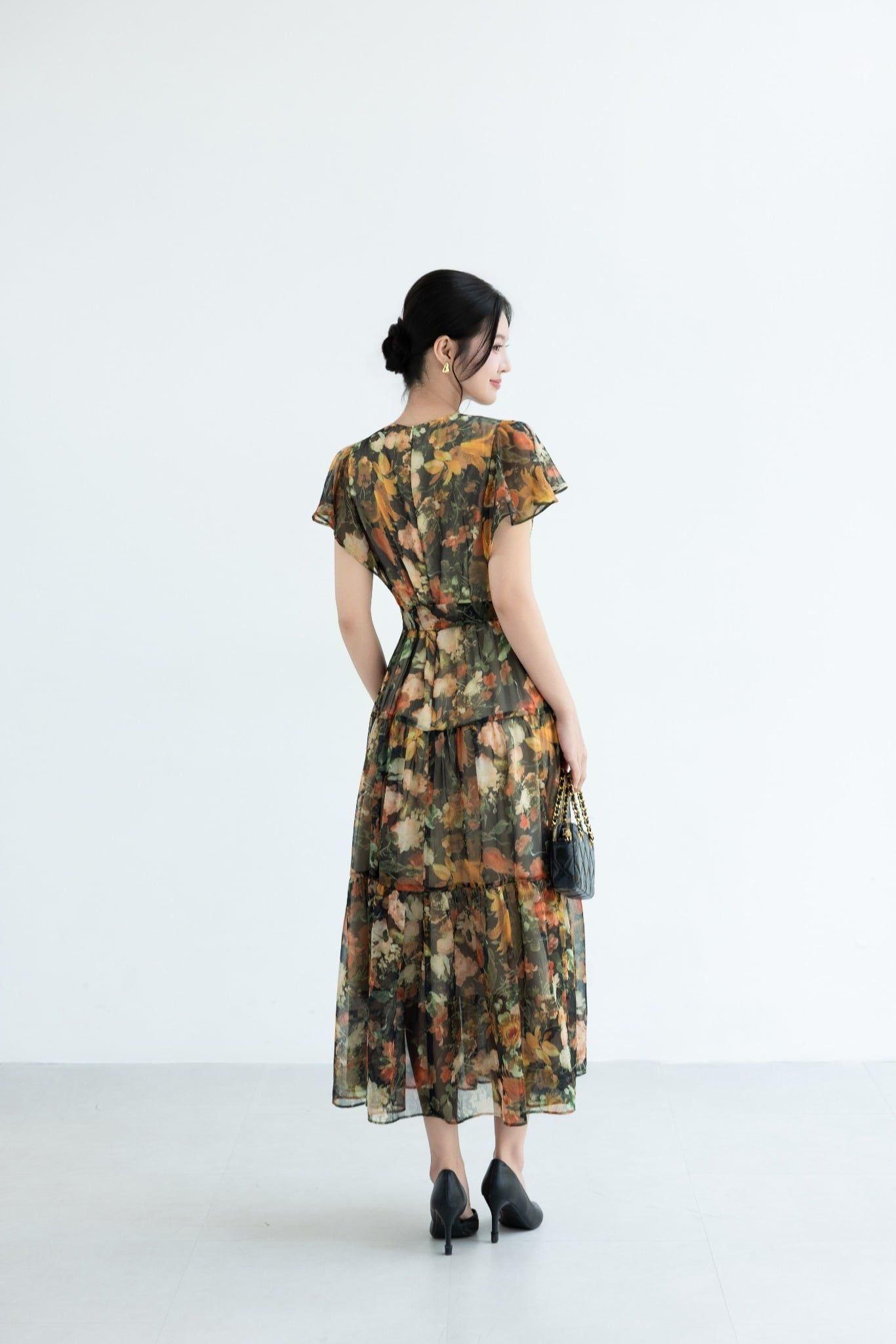 ĐẦM MAXI HOA D00152