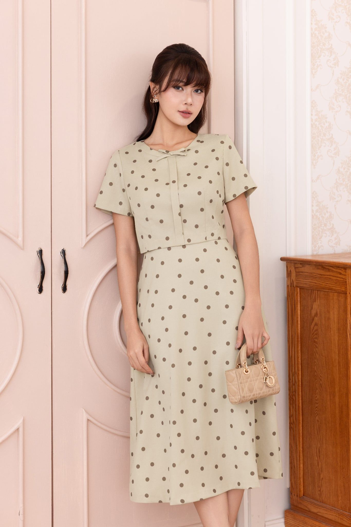 keonhacai LIỀN CHẤM BI D00302