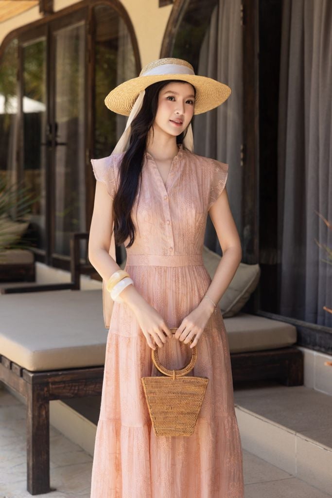  keonhacai MAXI THÊU HOA D00712 