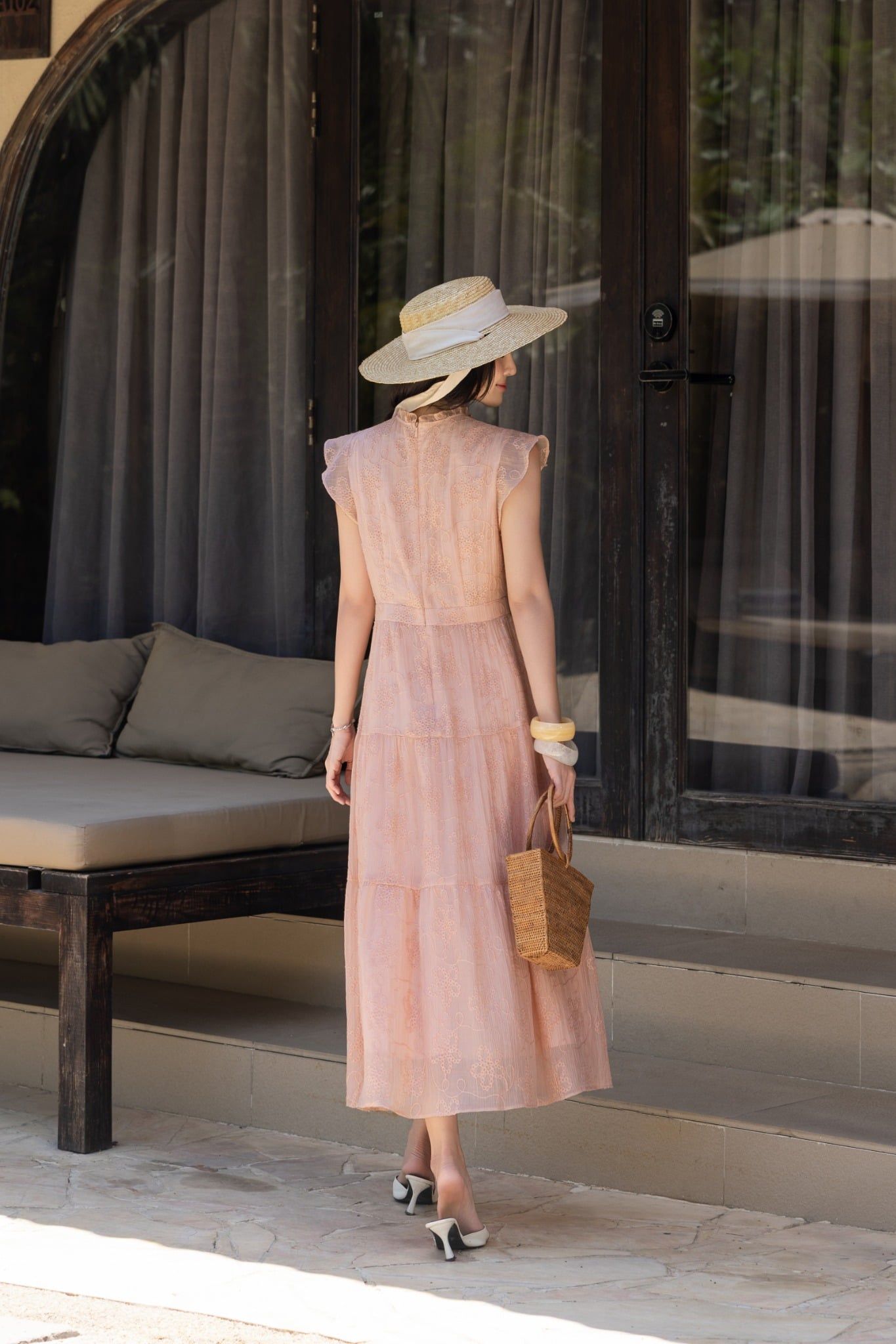 keonhacai MAXI THÊU HOA D00712