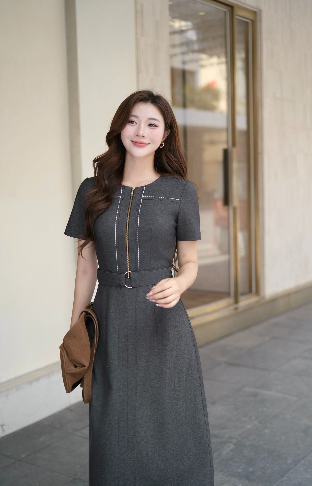 keonhacai DENIM KÉO KHOÁ TRƯỚC D01152