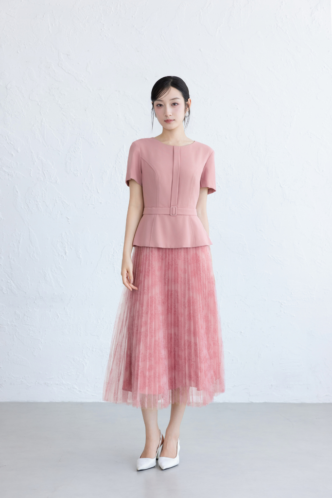 ĐẦM THIẾT KẾ PEPLUM D02062