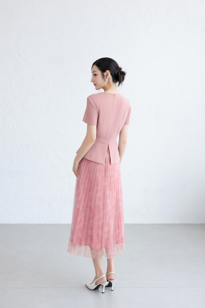  ĐẦM THIẾT KẾ PEPLUM D02062 