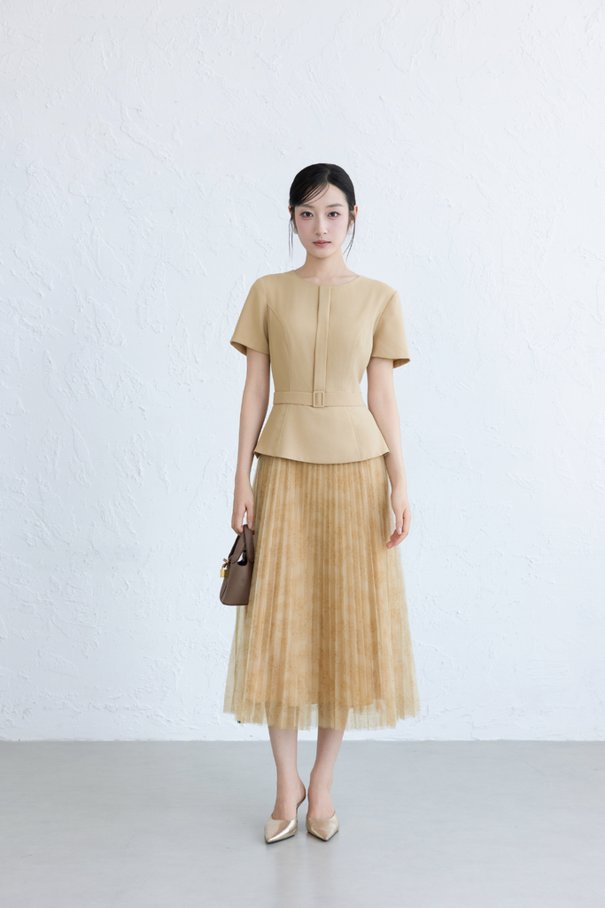 ĐẦM THIẾT KẾ PEPLUM D02072