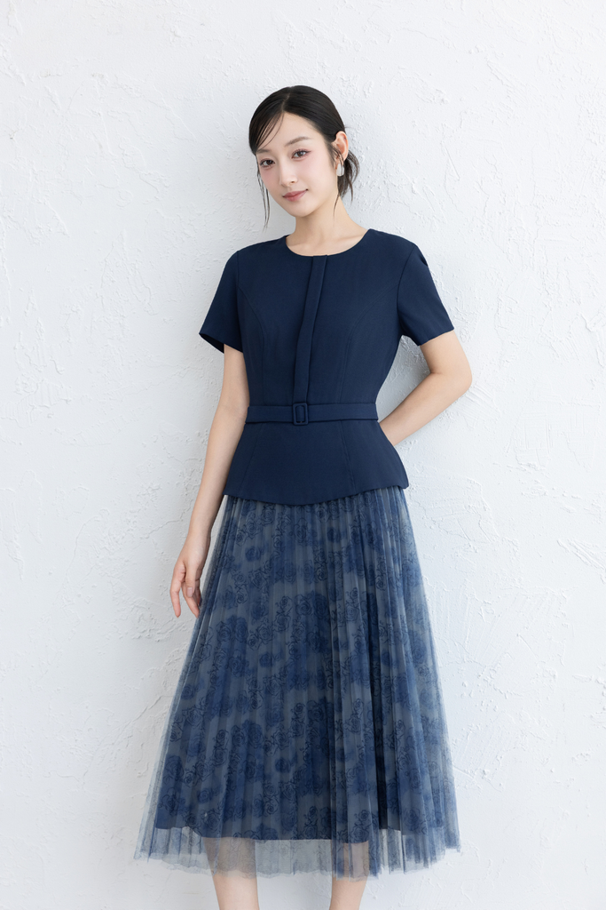  ĐẦM THIẾT KẾ PEPLUM D02082 