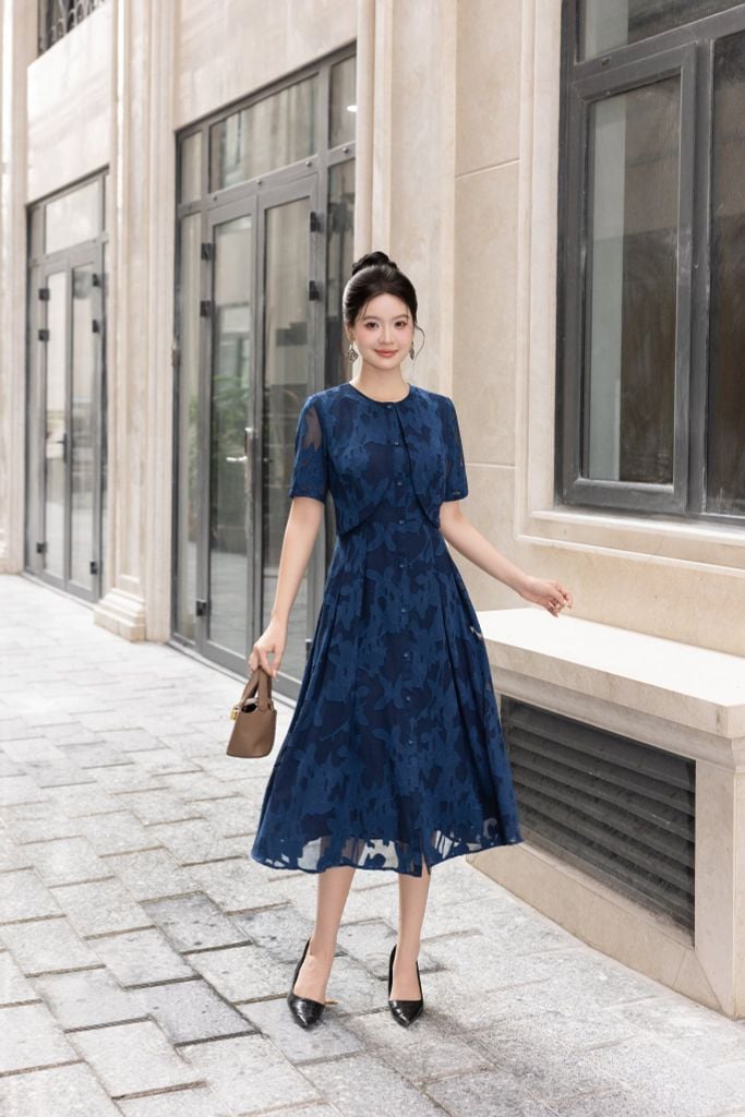  ĐẦM VOAN THIẾT KẾ D02562 