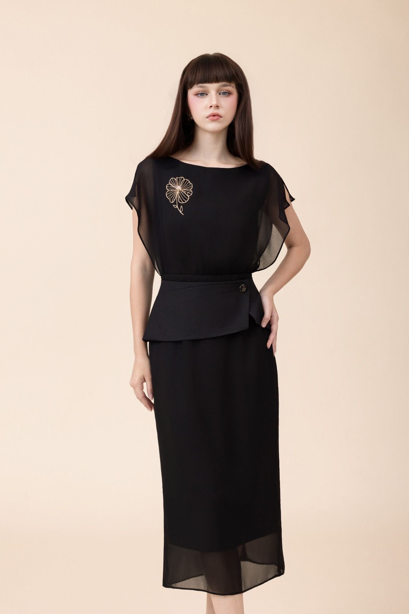 ĐẦM LIỀN THIẾT KẾ D02832