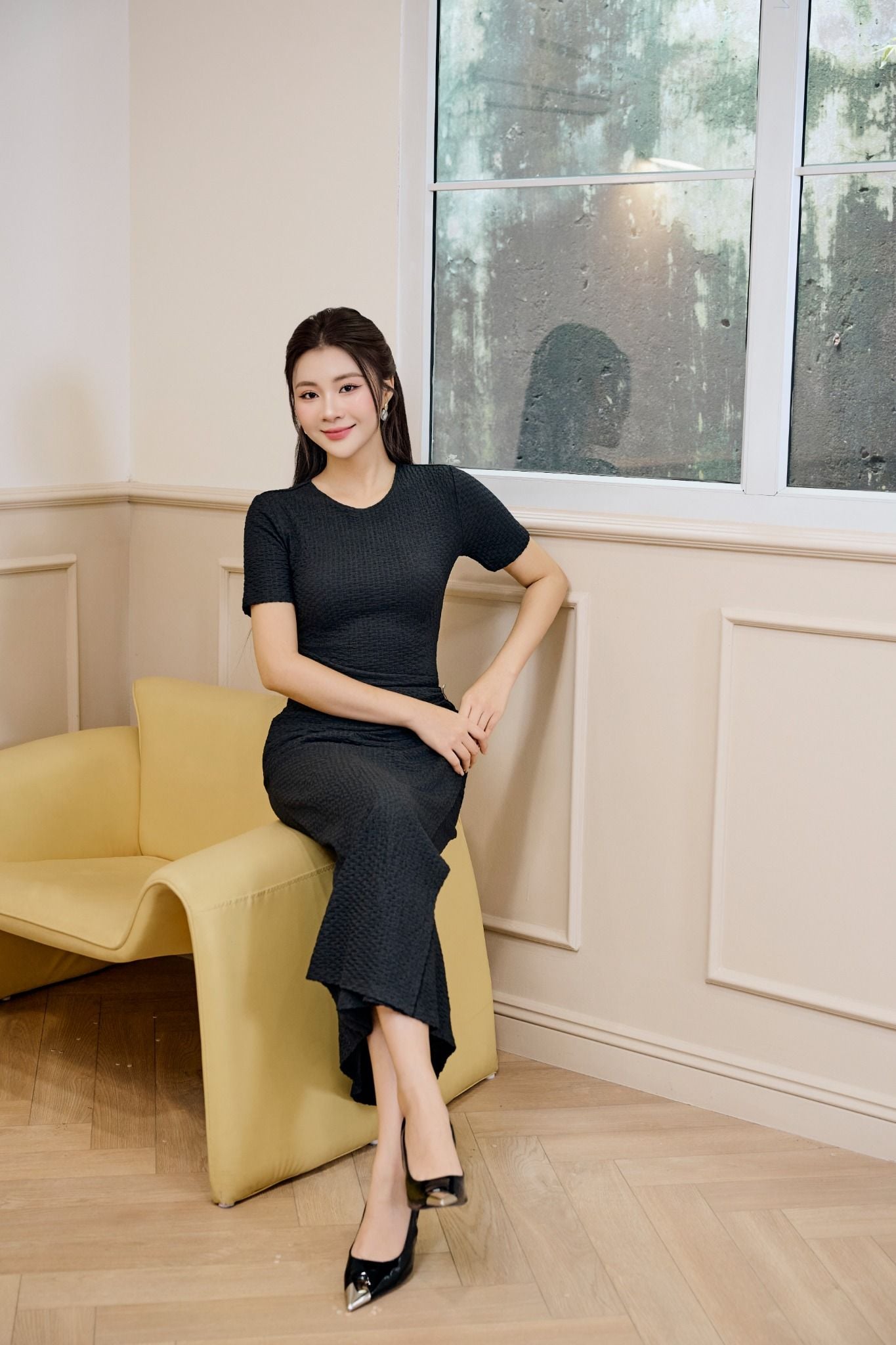 ĐẦM ÔM XOẮN EO D03202