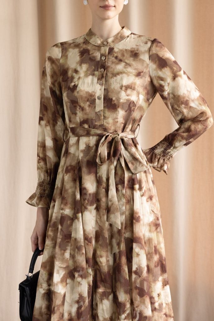  ĐẦM HOẠ TIẾT D04922 