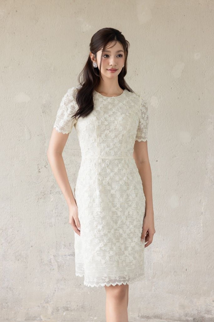  ĐẦM REN CAO CẤP D04992 