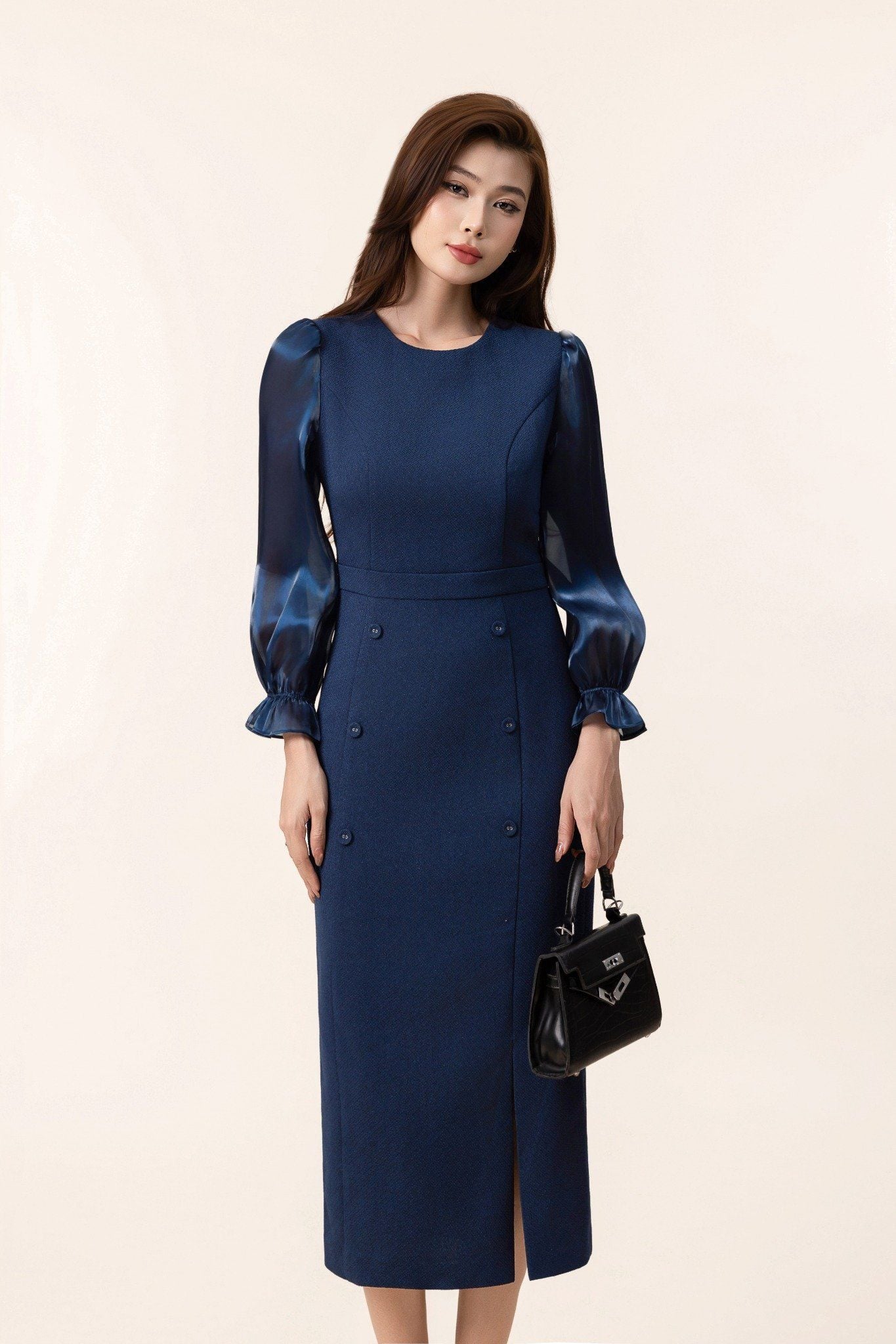 ĐẦM ÔM TAY BỒNG D06062