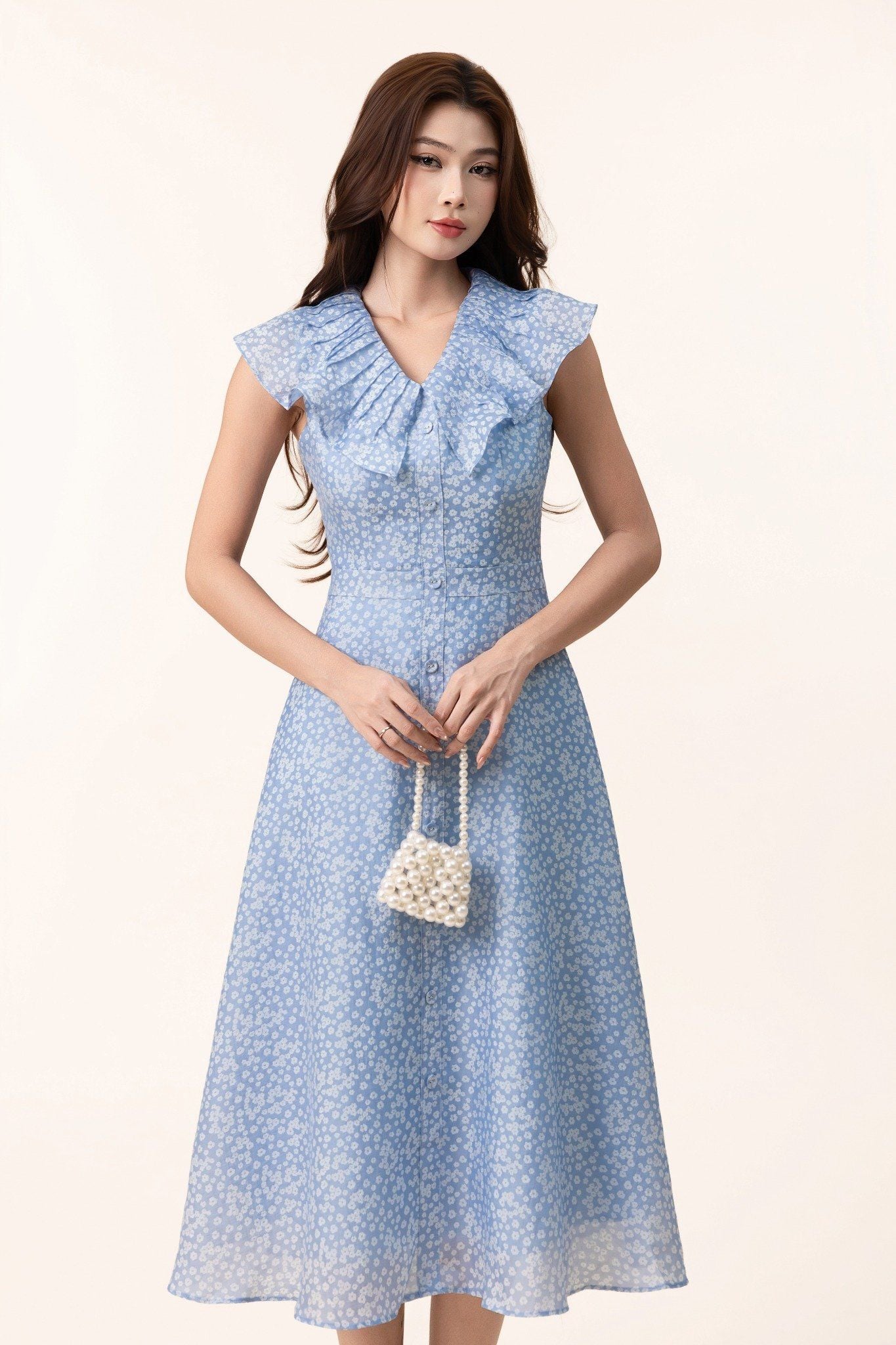 ĐẦM HOA NHÍ PHỐI BÈO D07022