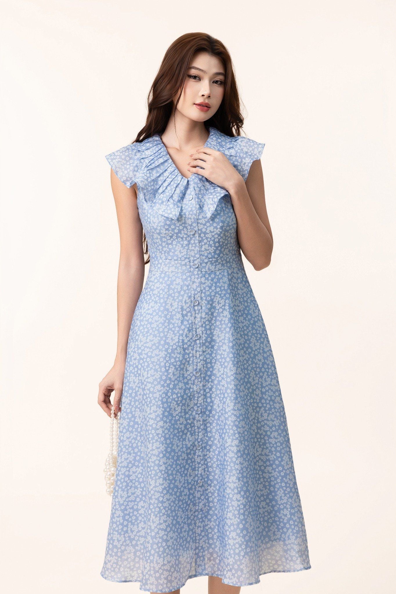 ĐẦM HOA NHÍ PHỐI BÈO D07022