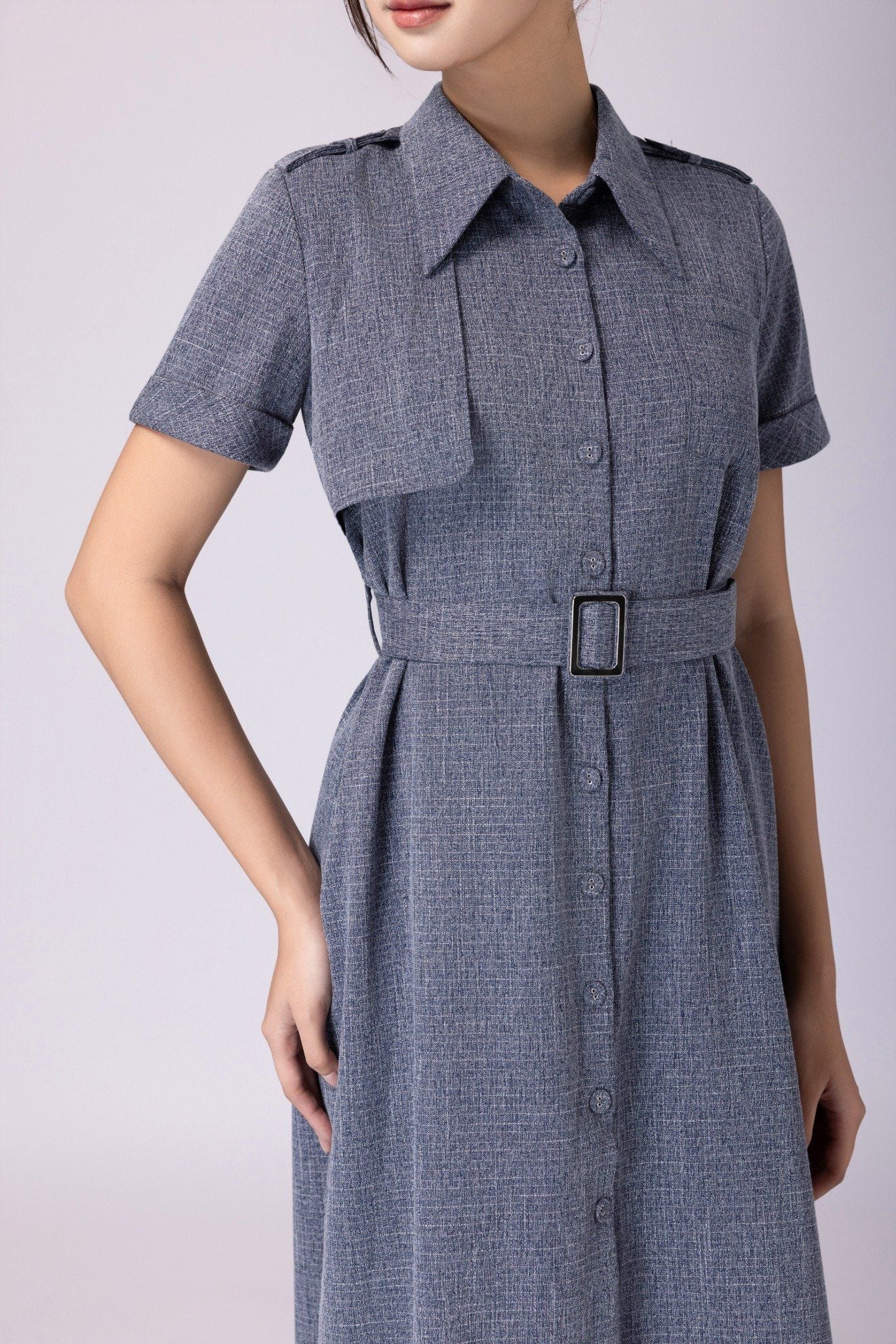 ĐẦM CỔ BẺ D07102