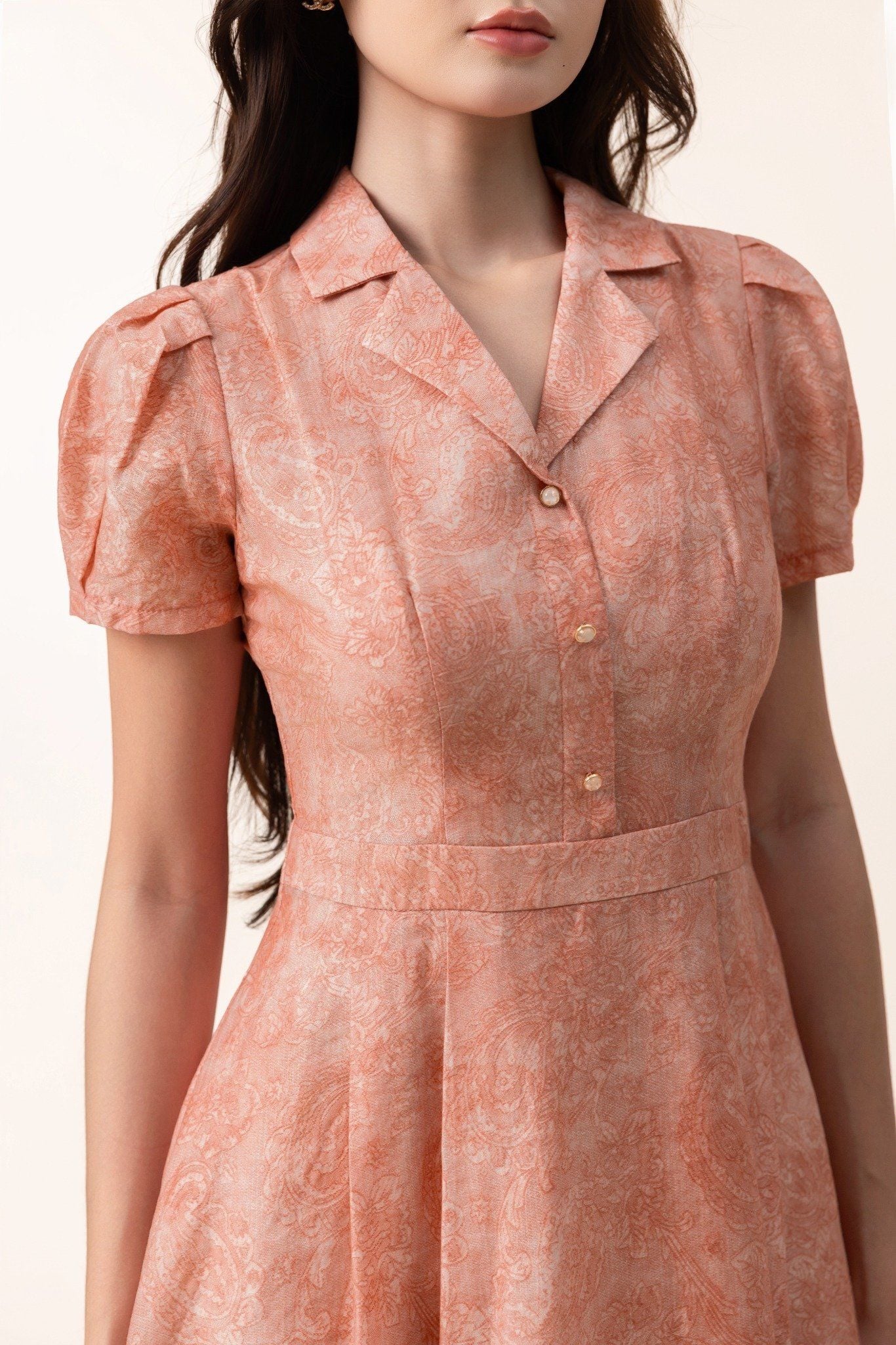 ĐẦM TƠ CỔ BẺ D07222