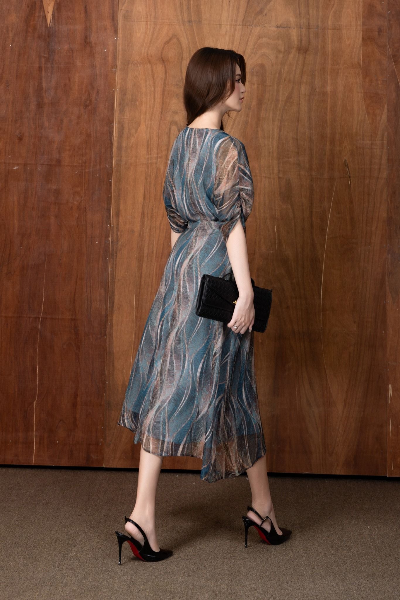 ĐẦM VOAN HOẠ TIẾT D07262