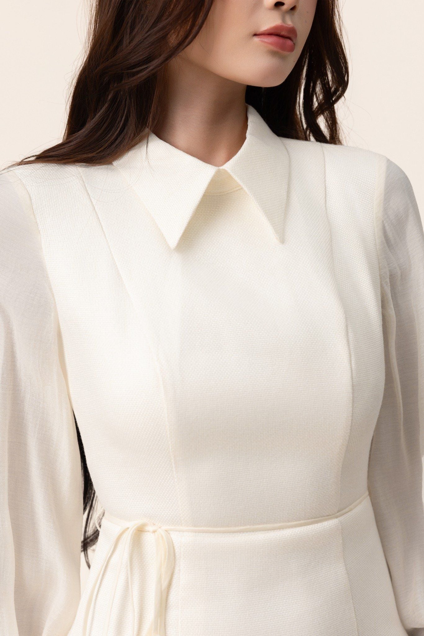 ĐẦM TRẮNG THIẾT KẾ D07402