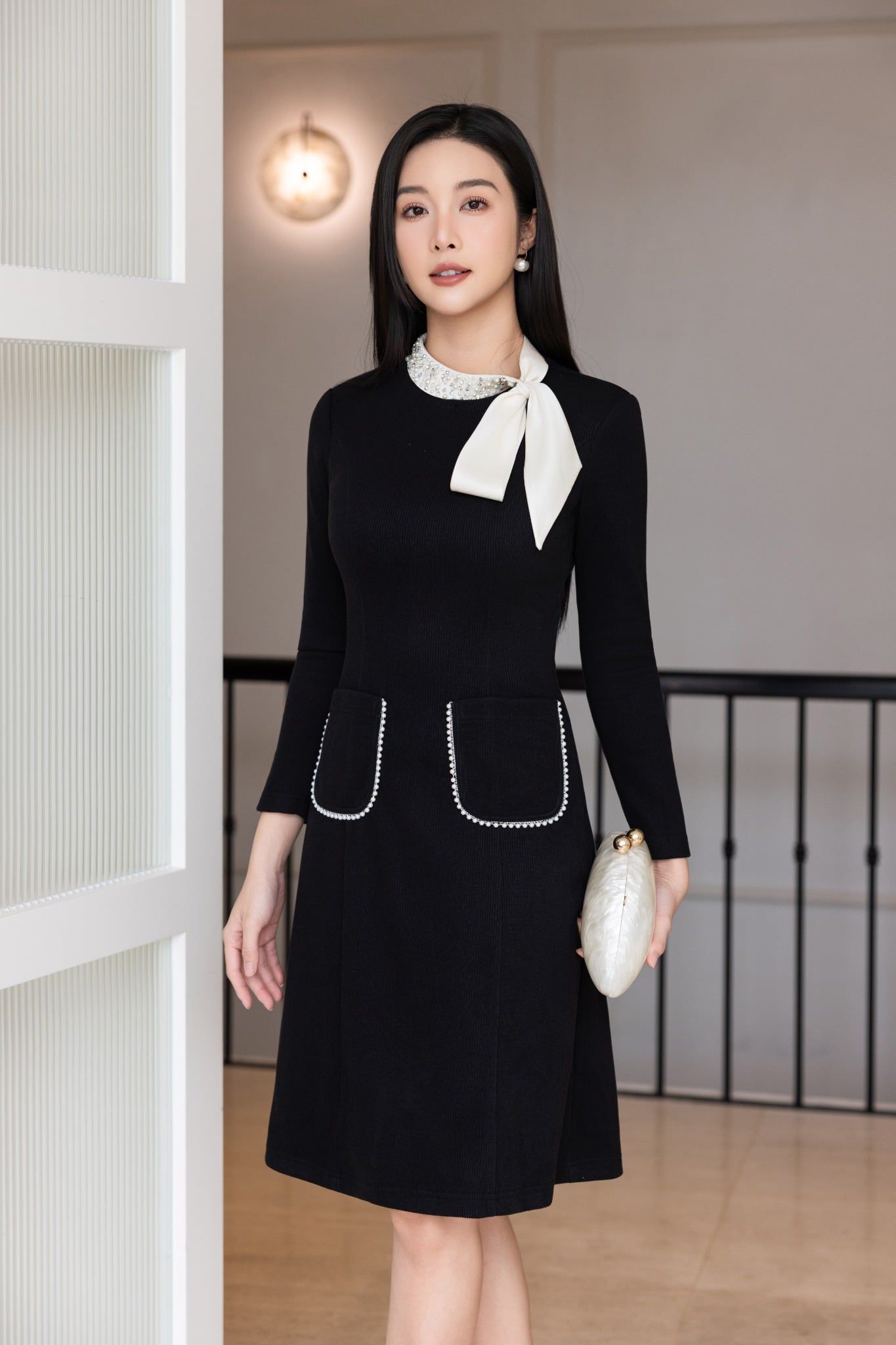 ĐẦM THIẾT KẾ ĐÍNH NGỌC D07652