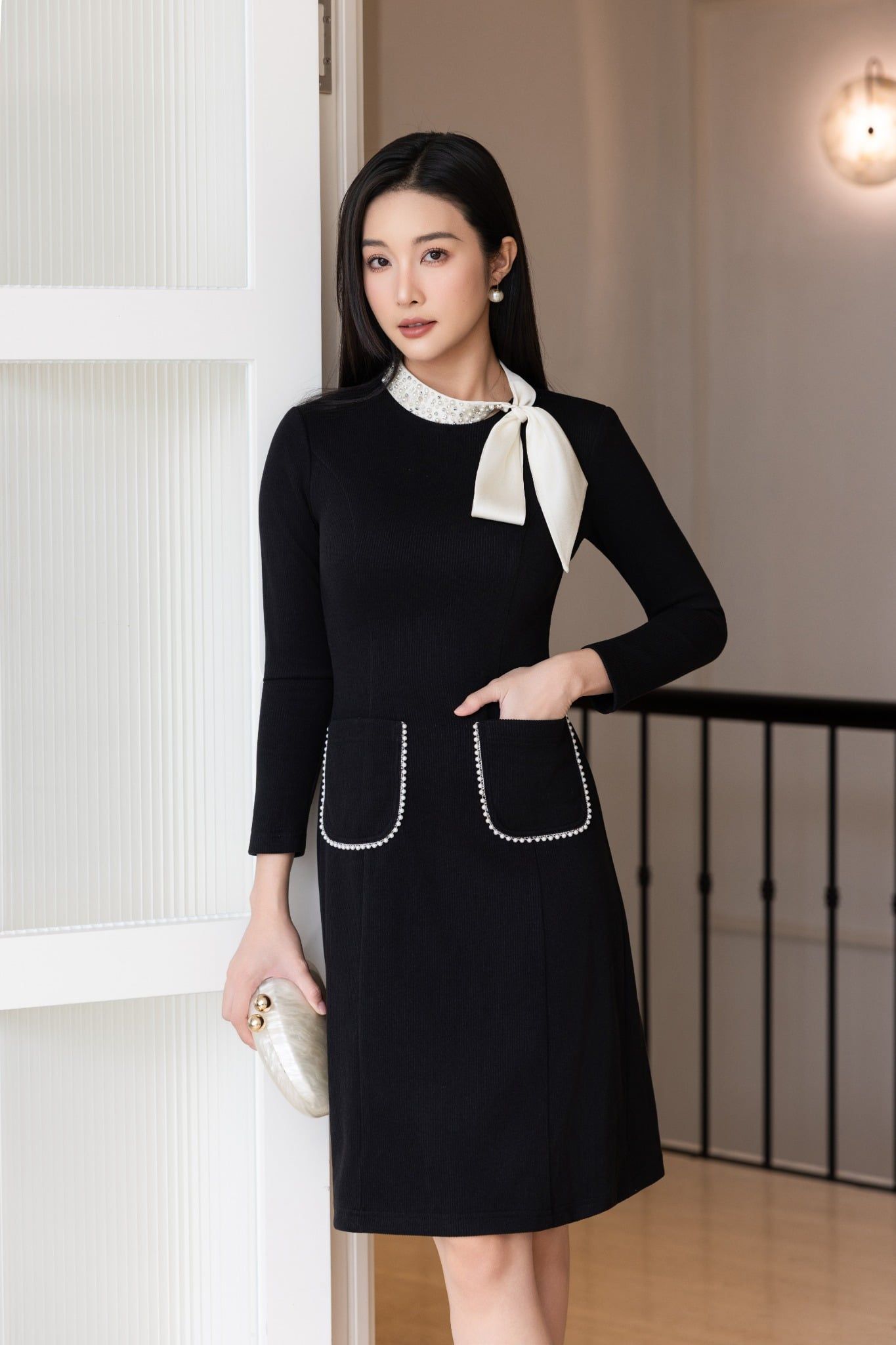 ĐẦM THIẾT KẾ ĐÍNH NGỌC D07652