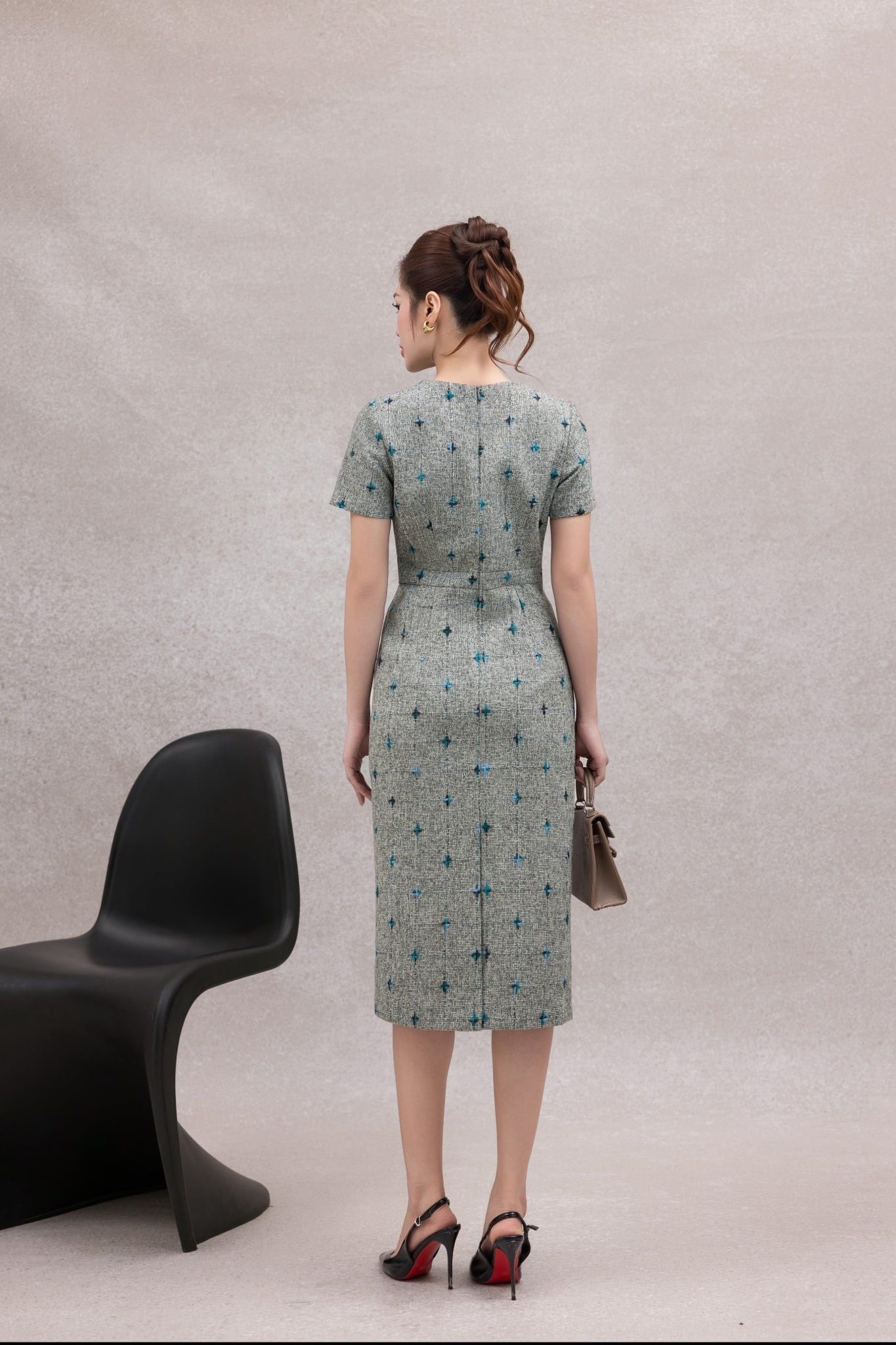 ĐẦM ÔM HOẠ TIẾT D07682