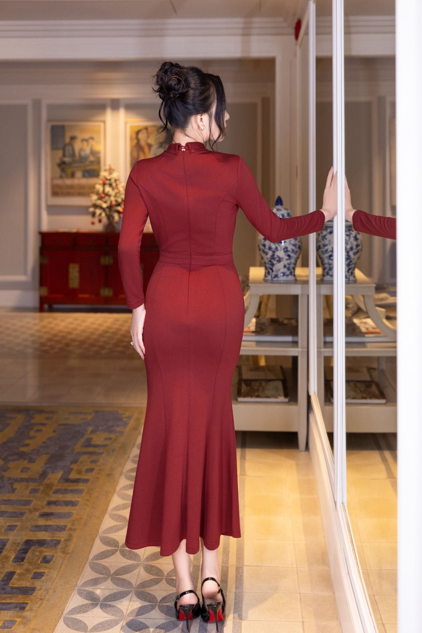 ĐẦM ĐUÔI CÁ D07992