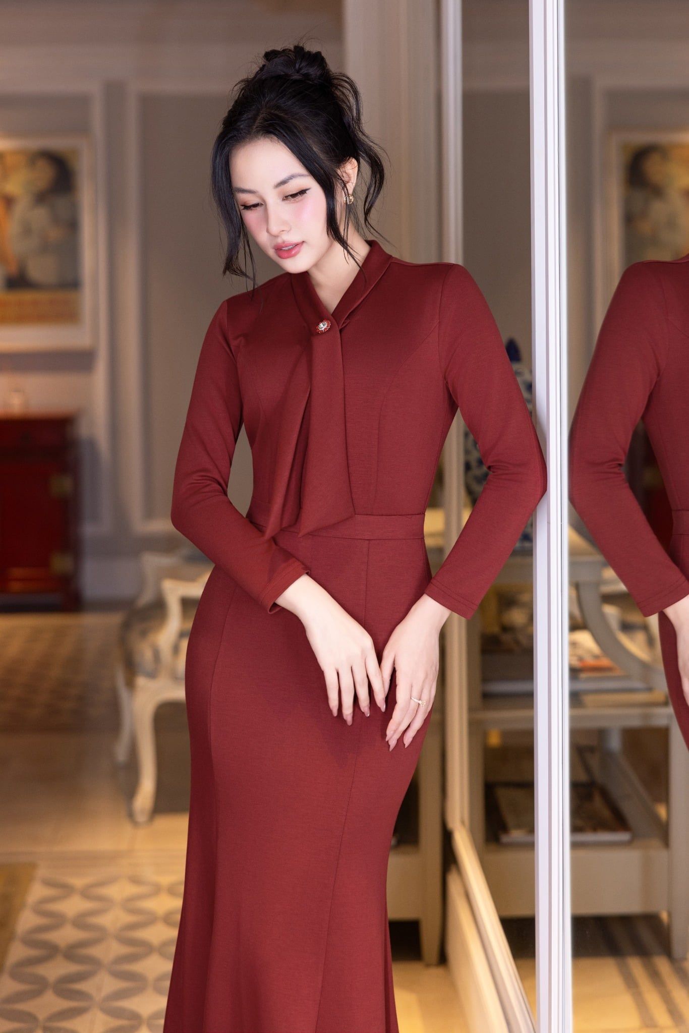 ĐẦM ĐUÔI CÁ D07992