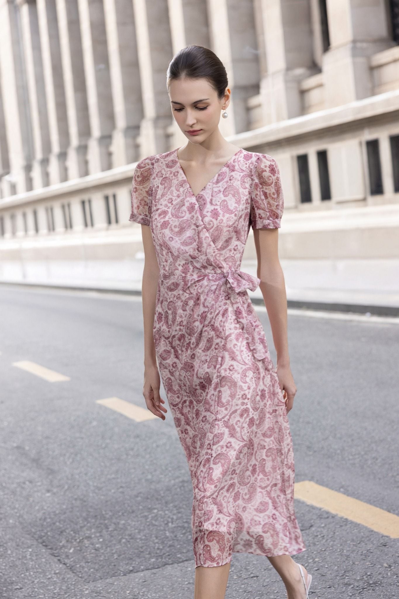 ĐẦM VOAN HOẠ TIẾT D08012