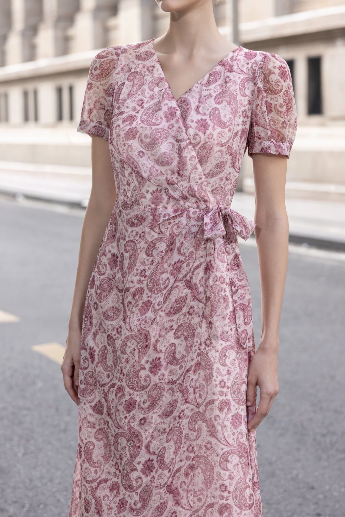 ĐẦM VOAN HOẠ TIẾT D08012