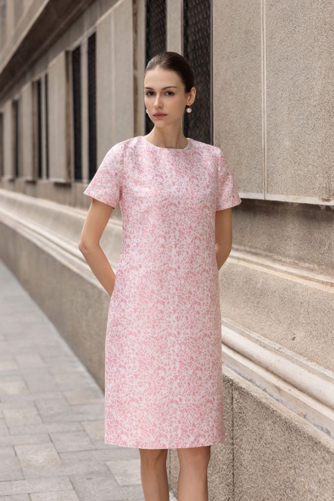  ĐẦM GẤM SUÔNG D08262 