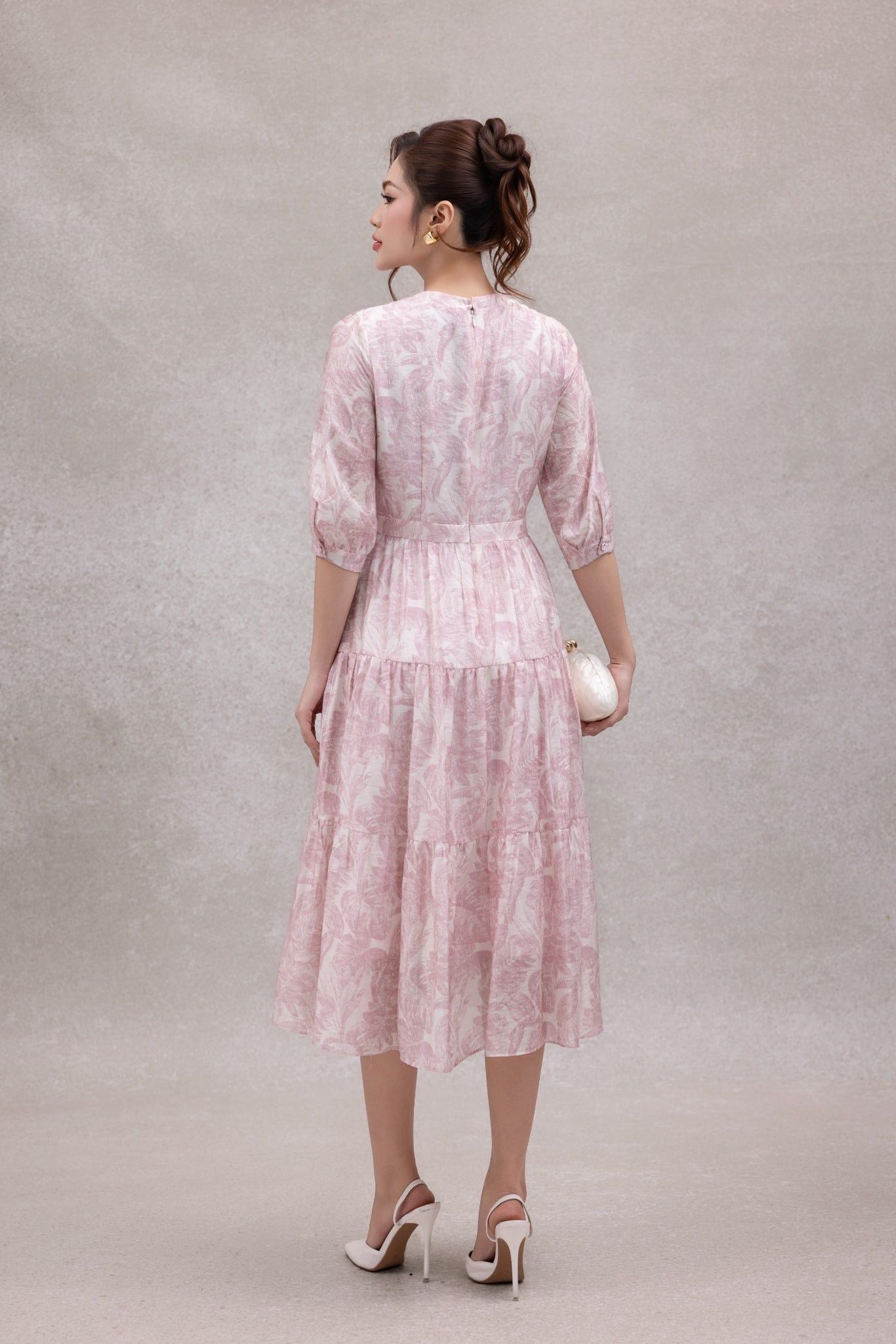 ĐẦM TƠ HOẠ TIẾT D08362