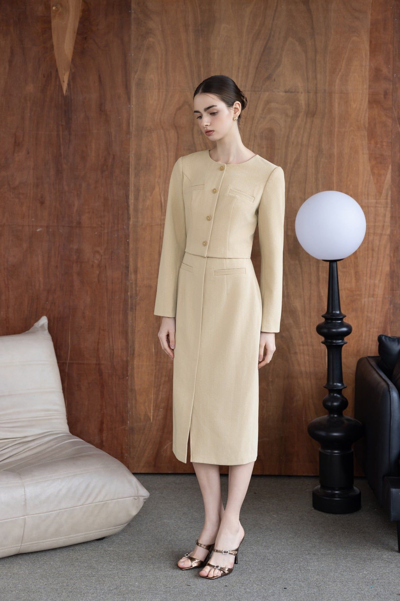 ĐẦM LIỀN THIẾT KẾ D08742