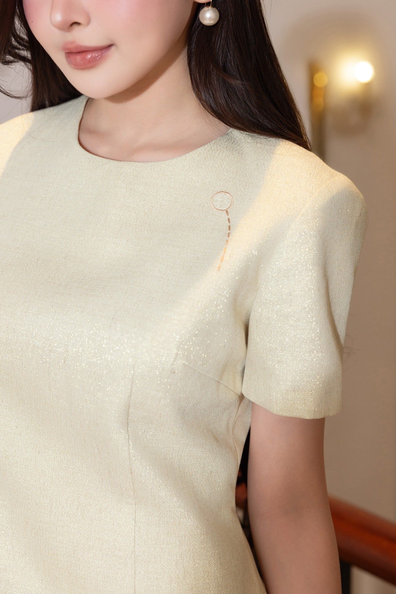 ĐẦM THIẾT KẾ ĐÍNH NGỌC D08942