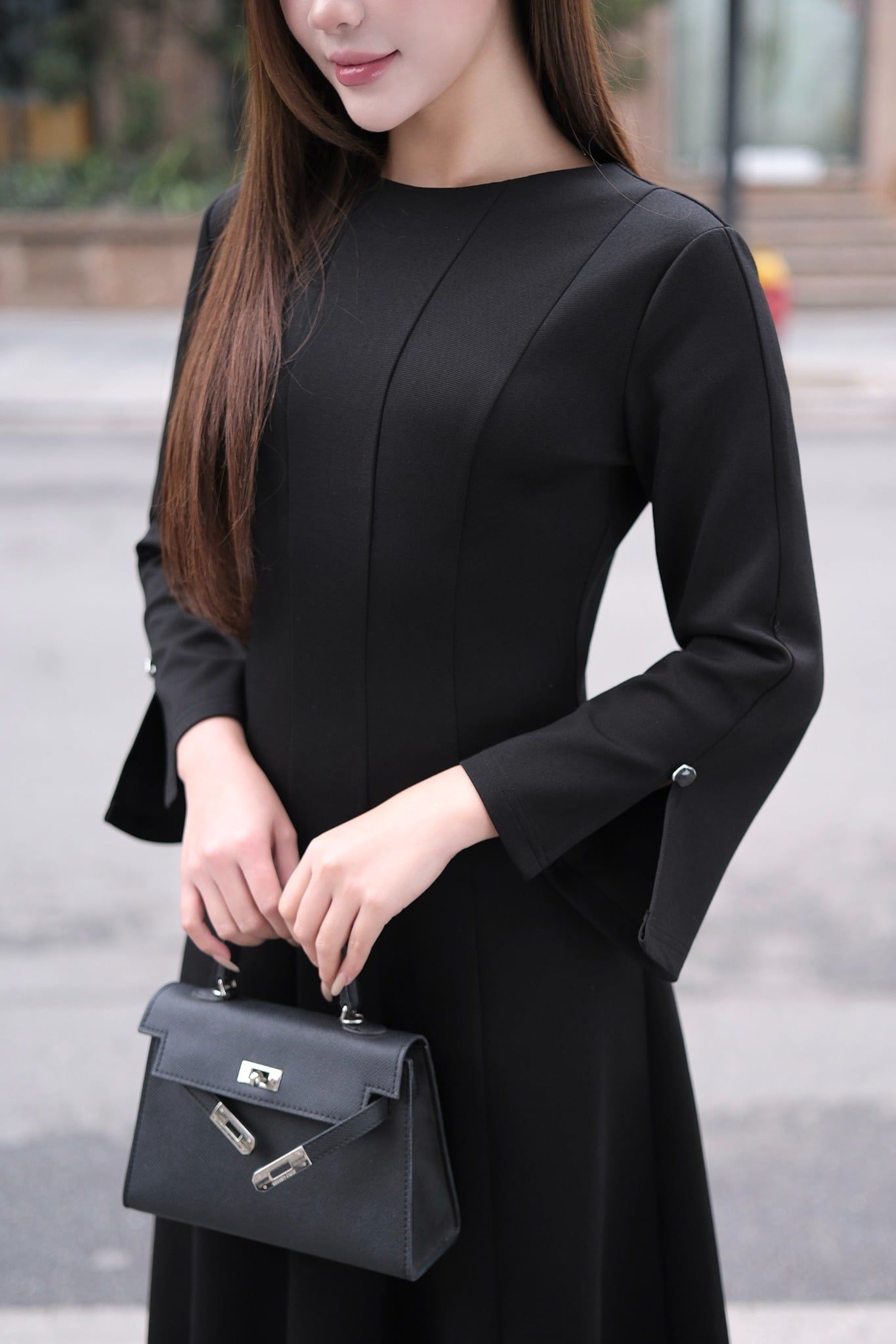 ĐẦM TAY XẺ D09192