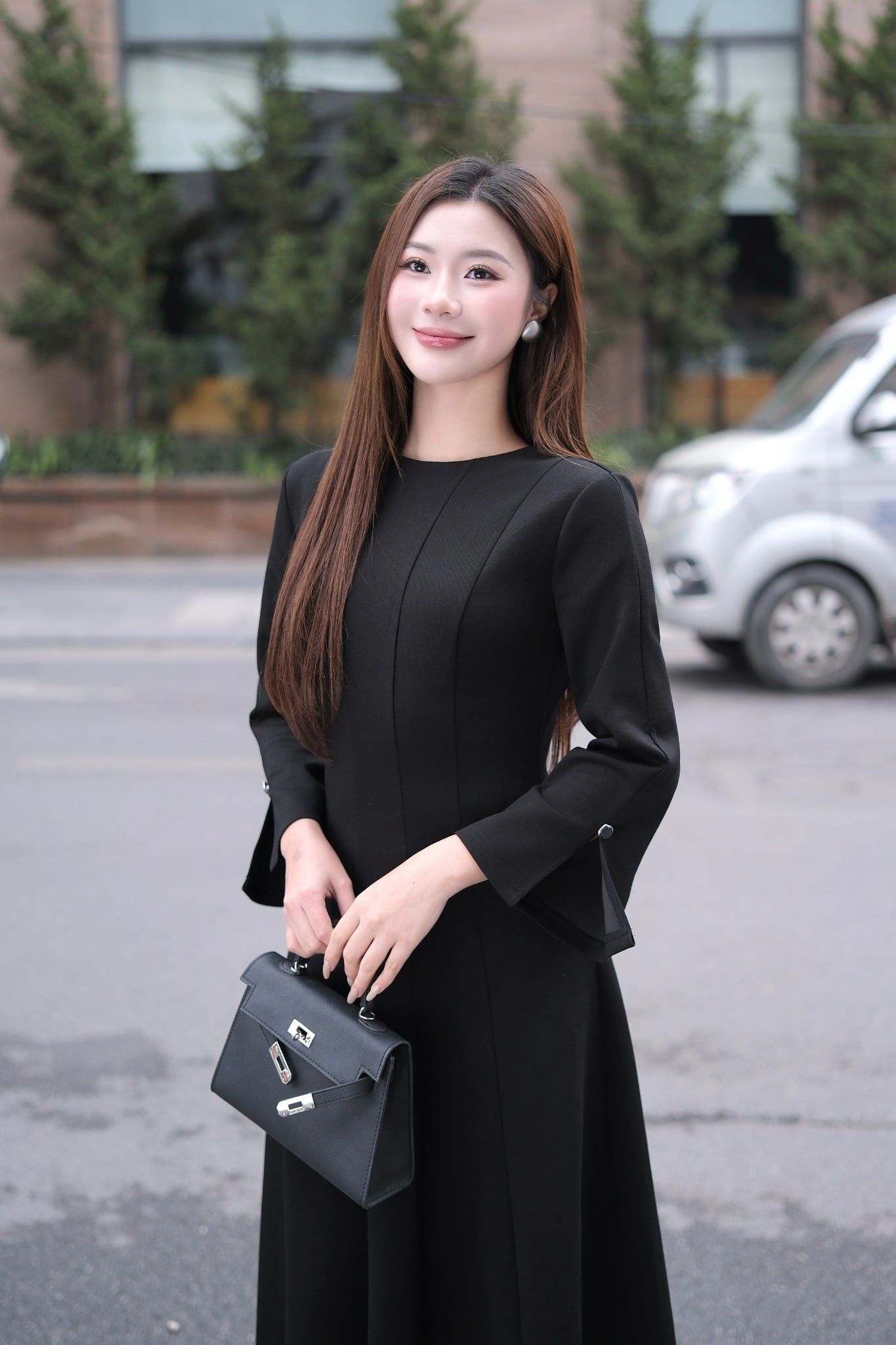 ĐẦM TAY XẺ D09192