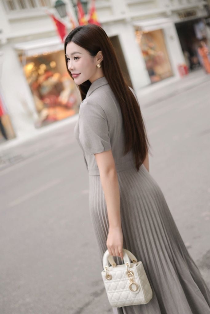  ĐẦM XẾP LI THIẾT KẾ D09482 