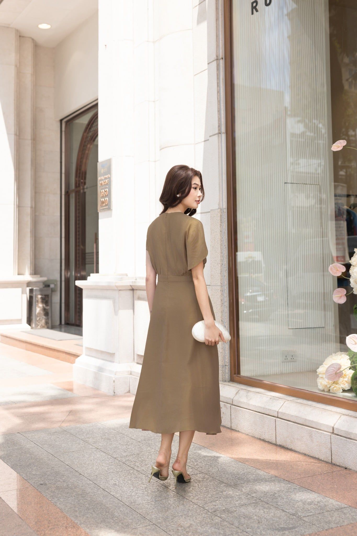 ĐẦM THÊU HOA D09842