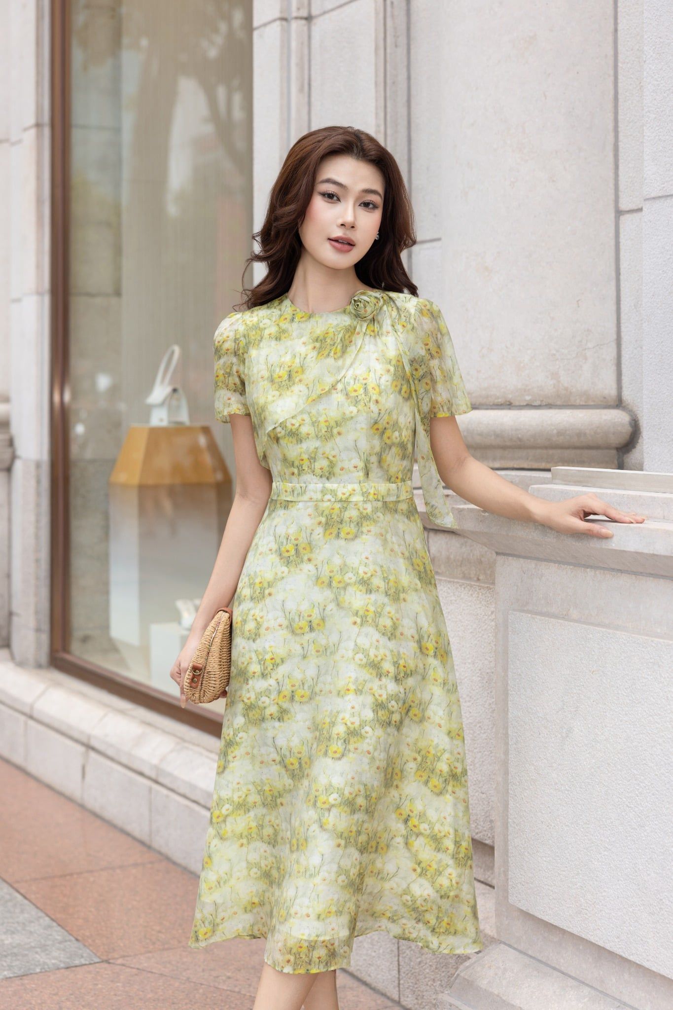 ĐẦM HOA VÀNG D09922