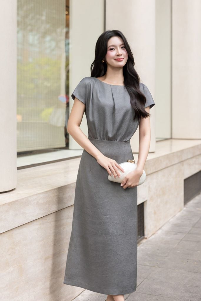 ĐẦM LỤA THIẾT KẾ D10402