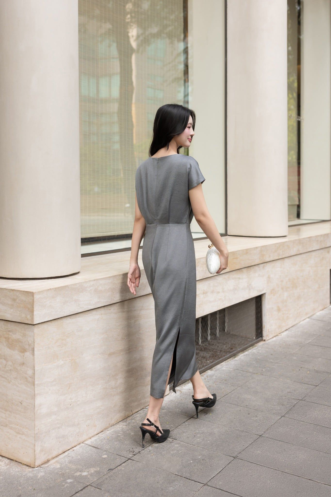 ĐẦM LỤA THIẾT KẾ D10402