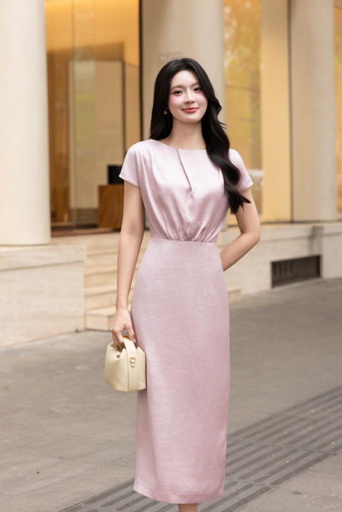  ĐÂM LỤA HỒNG D10412 